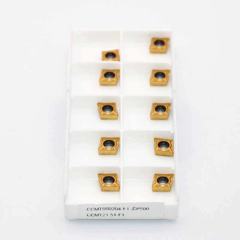 山高SECO內(nèi)孔刀片 車刀片 CCMT060204-F1 TP2501 鋼件加工