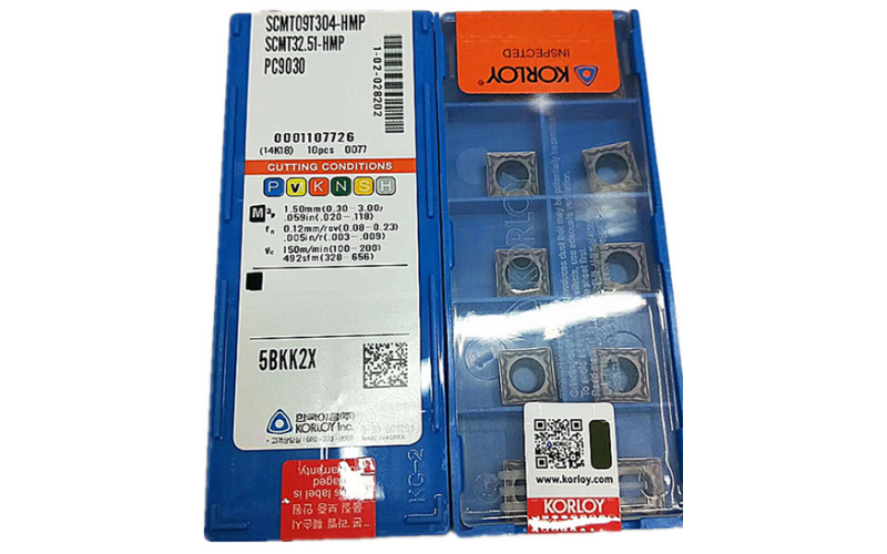 韓國(guó)克洛伊刀具SCMT09T308-HMP PC5300山東克洛伊刀具批發(fā)