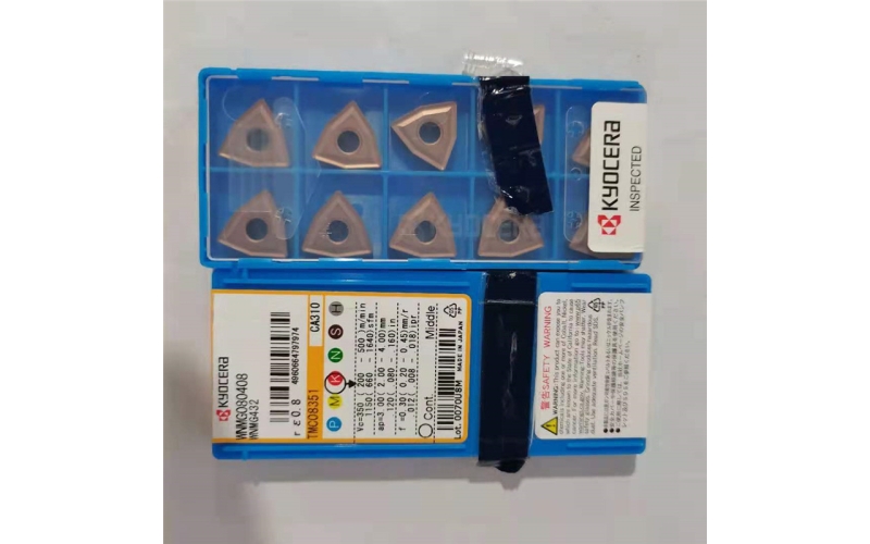 日本京瓷數控刀片 凸三角刀片 WNMG080408-GS CA5515